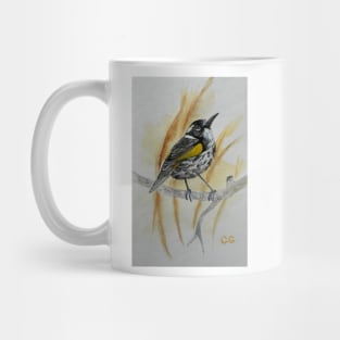 New Holland Honeyeater - bird painting Mug